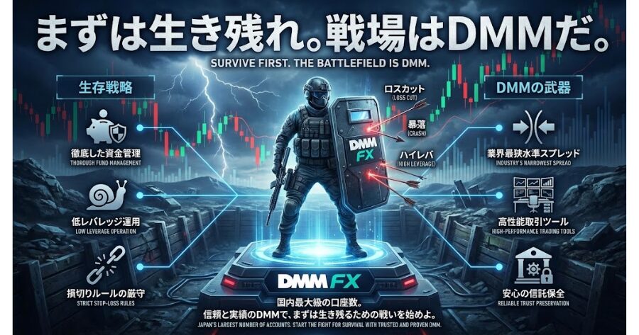 まずは生き残れ。戦場はDMMだ。
インフォグラフィック画像