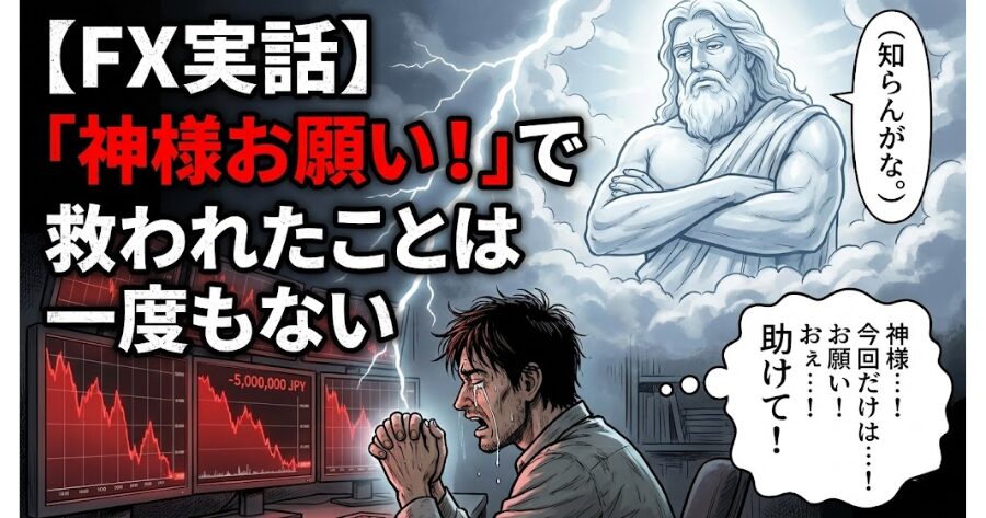 【実話】「神様お願い！」で救われたことは一度もない
イメージイラスト