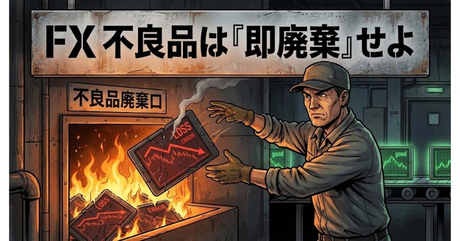 不良品は「即廃棄」せよ
イメージイラスト