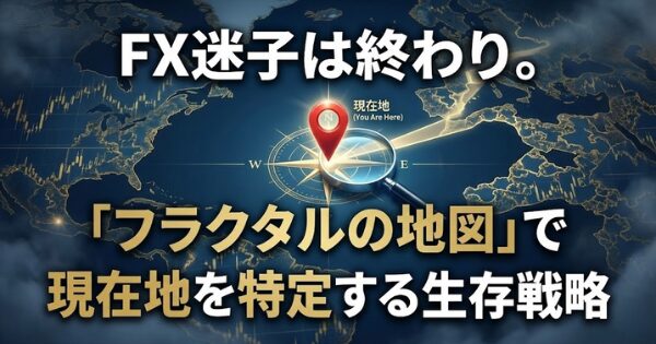 FX迷子は終わり。「フラクタルの地図」で現在地を特定する生存戦略