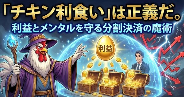 全力買いはカモ。プロが隠す「打診・本玉」の黄金比率