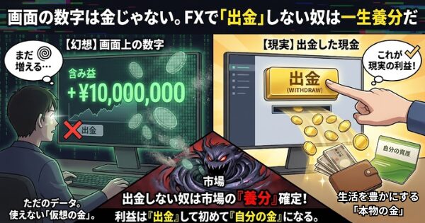 FX 出金 ルール, 利益確定, 複利 単利 どっち, メンタル管理