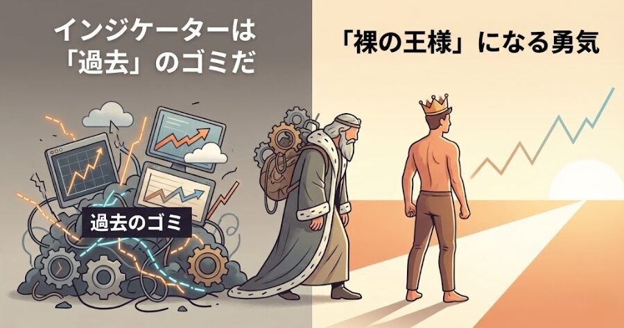 「裸の王様」になる勇気
インジケーターは「過去」のゴミだ