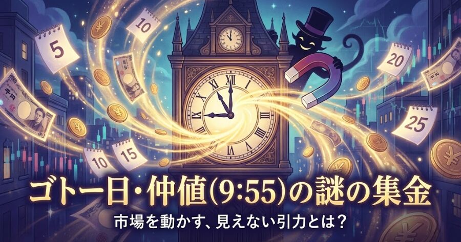 ゴトー日・仲値(9:55)の謎の集金