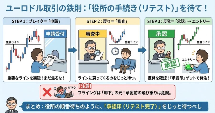 エントリーは「申請書(リテスト)」を確認してから