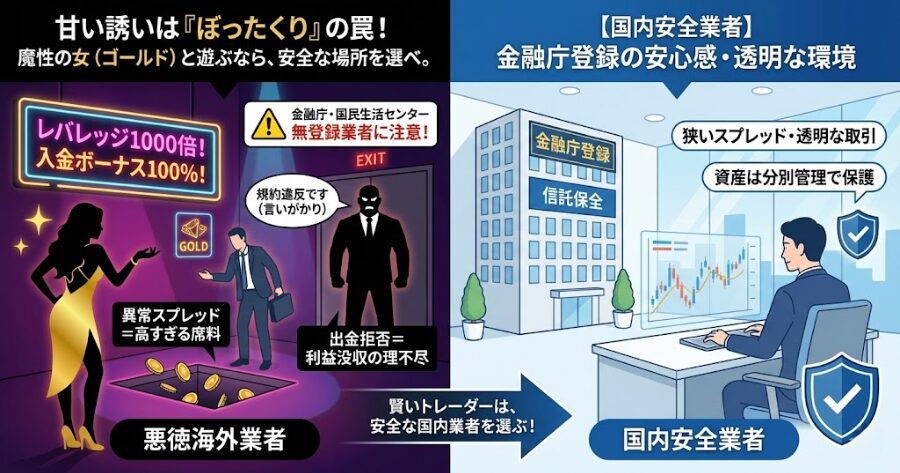 海外ハイレバ業者の「ボッタクリ・キャバクラ」に騙されるな