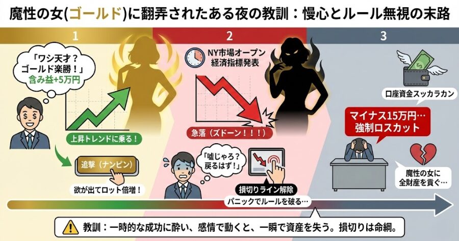 被害者の声:ワシが魔性の女に「全財産を貢いだ」夜