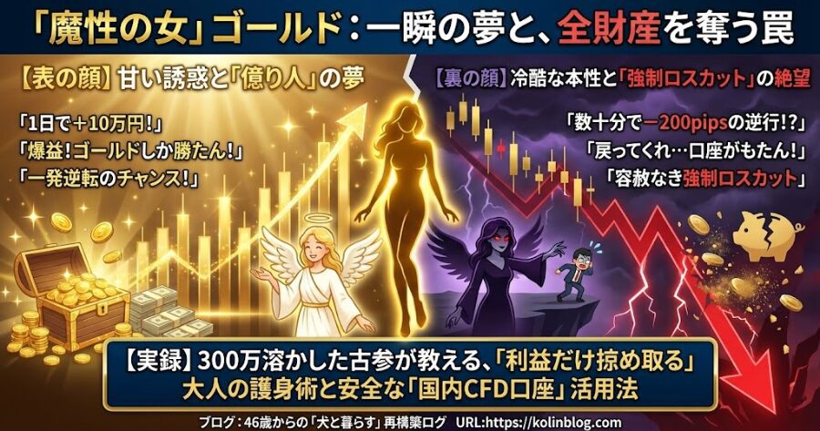 魔性の女「ゴールド」。全財産を貢ぐ前に知るべき3つの機嫌