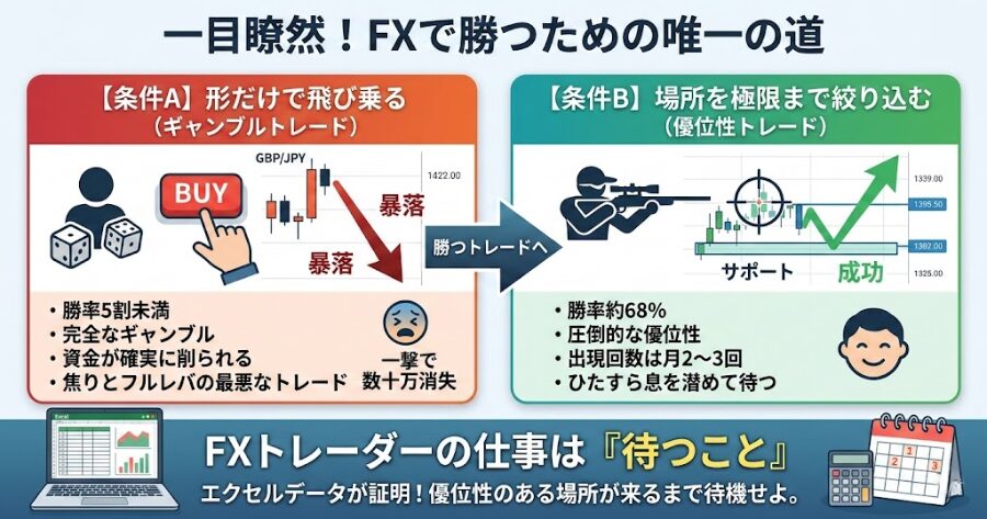 ワシの「最悪のトレード」とデータが示す真実